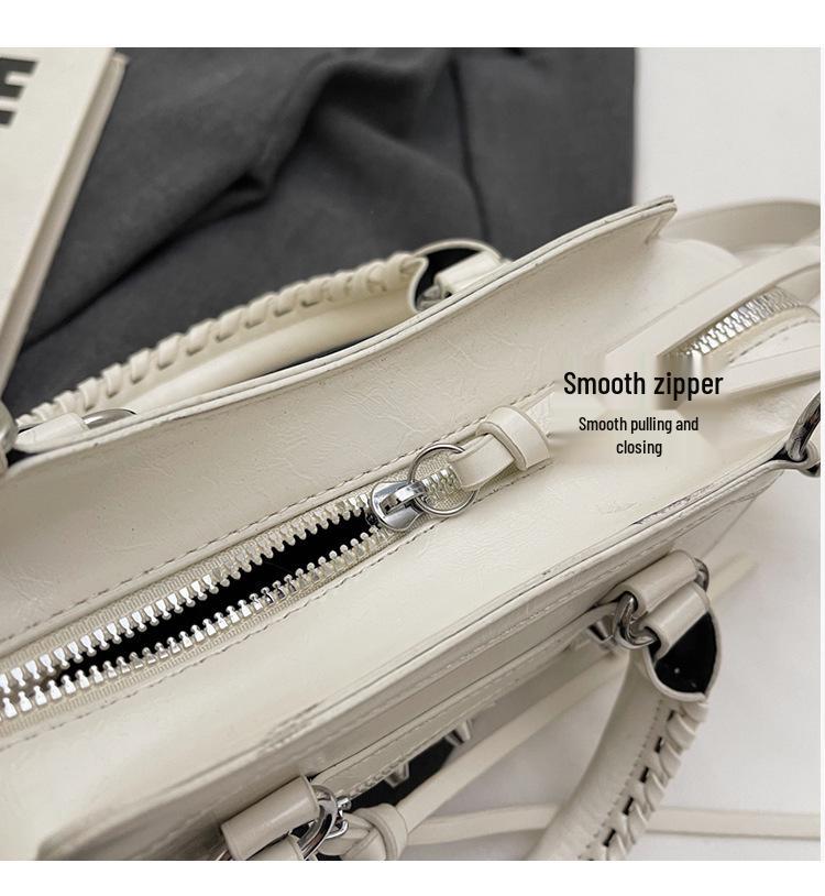 2025 Άνοιξη Χειροποίητη Τσάντα Χιαστί με Ρετρό Τρουκς: Γλυκιά & Πικάντικη Τσάντα Ώμου για Μοντέρνες Γυναίκες