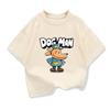 Dog Man Kids Loose TShirt Boy Girl Tshirt Fashion Print Short Sleeve Oneck Boys Funny Tee Tops Gift For Kids Clothing