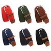 Men Women Knitted Canvas Belt Unisex Army Web Belt Waistbelt 105x3.3cm