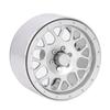 4pcs 2.2 Inch Aluminum Alloy Wheel Hub Accessory RC Parts Fit for 1 10 RC CarSilver