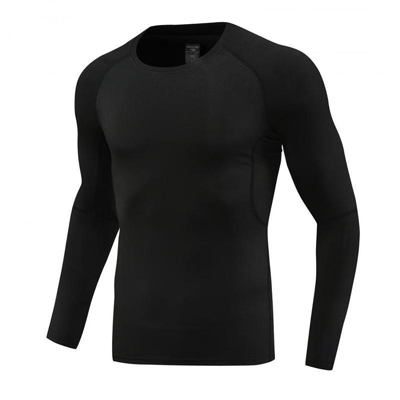 2024 Autumn Men's & Children's Long Sleeve Quick-Dry Compression Sports Top