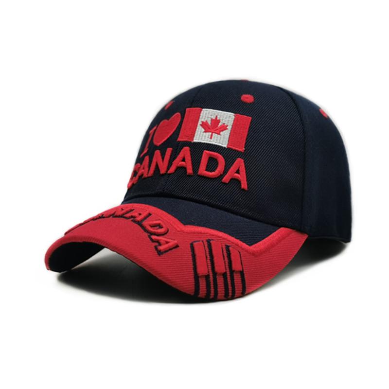 Berretto da Baseball Foglia d'Acero del CANADA per Teste Grandi - Unisex, per Viaggio e Uso Casual, Stile Europeo e Americano