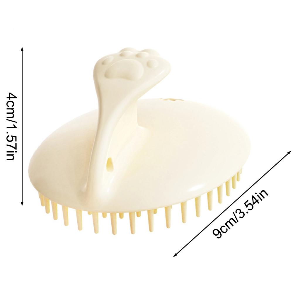 

Мытье волос, массаж, расческа, инструмент для мытья волос, специальная щетка для ванны, устройство против зуда и царапания кожи головы светло-желтого