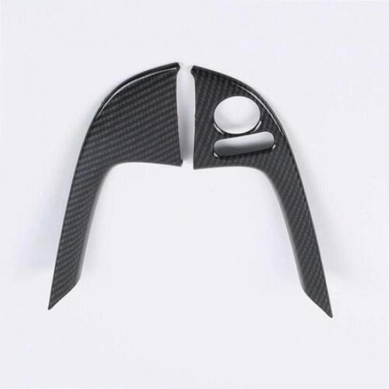 Carbon Fiber Interior Door Armrest Cover For Mitsubishi Eclipse Cross 2018-