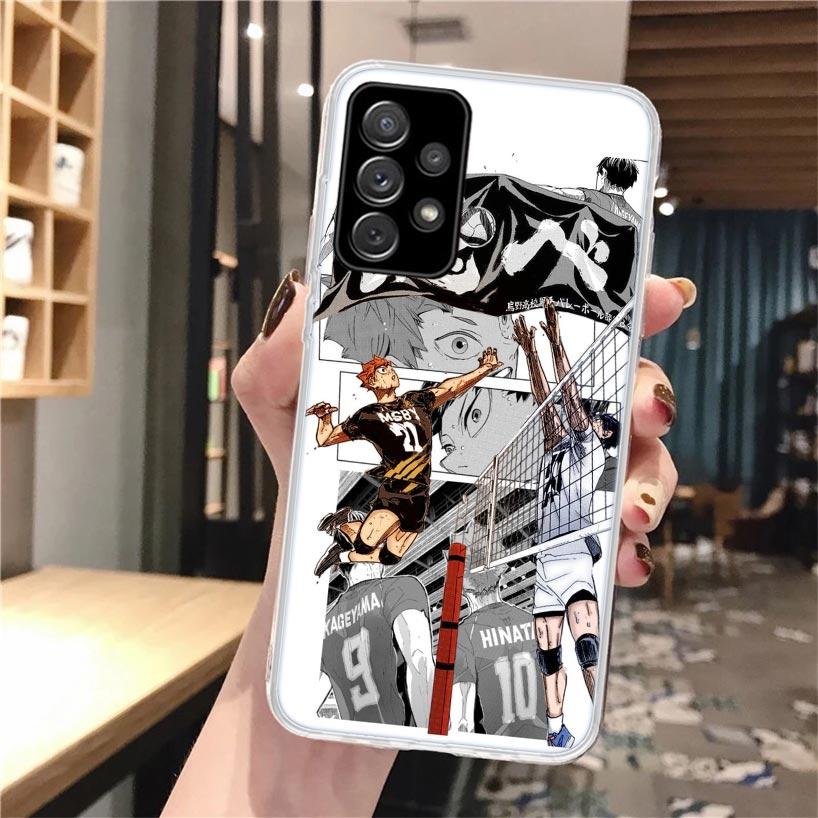 

Haikyuu Oya Volleyball Anime Soft Phone Case For Samsung Galaxy A16 A26 A36 A56 A15 A14 A13 A55 A54 A53 A35 A34 A33 A25 A24 A23 Samsung A15