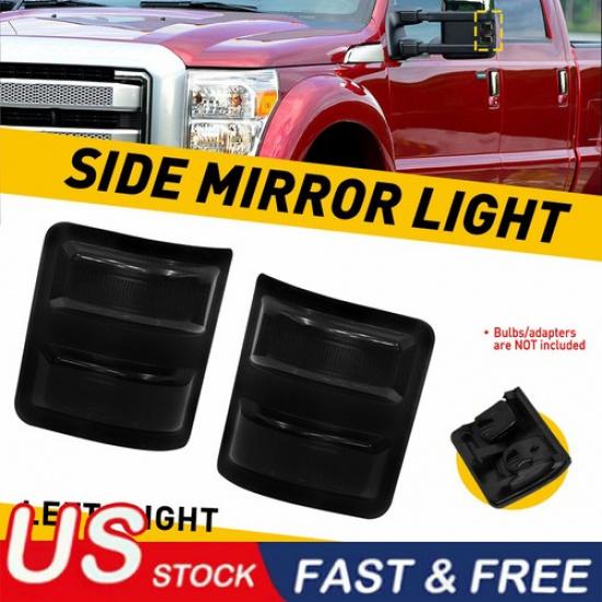 

2PCS Side Mirror Turn Signal Light Lens For 2008-2016 Ford F-250 F-350 F250 F350