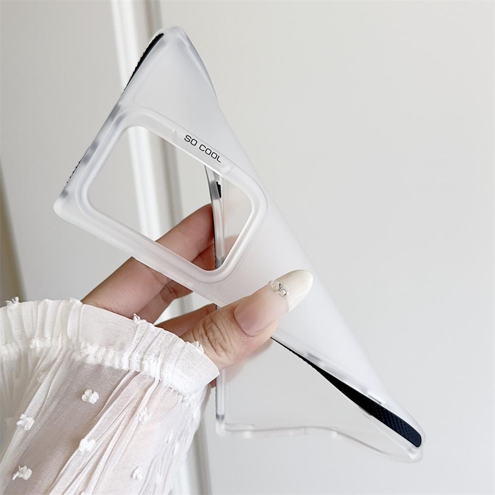 Matte Clear Soft Case for Samsung Galaxy S24 Ultra S24 Plus S23 S21 FE A15 A55 A35 5G A34 A25 A23 A13 A14 Shockproof TPU Cover