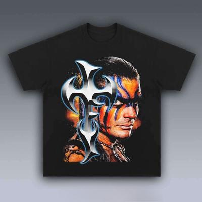Jeff Hardy Das Enigma Wrestling Grafik T-Shirt Herren Damen Retro Hardy Boyz Fan Lässig Streetwear