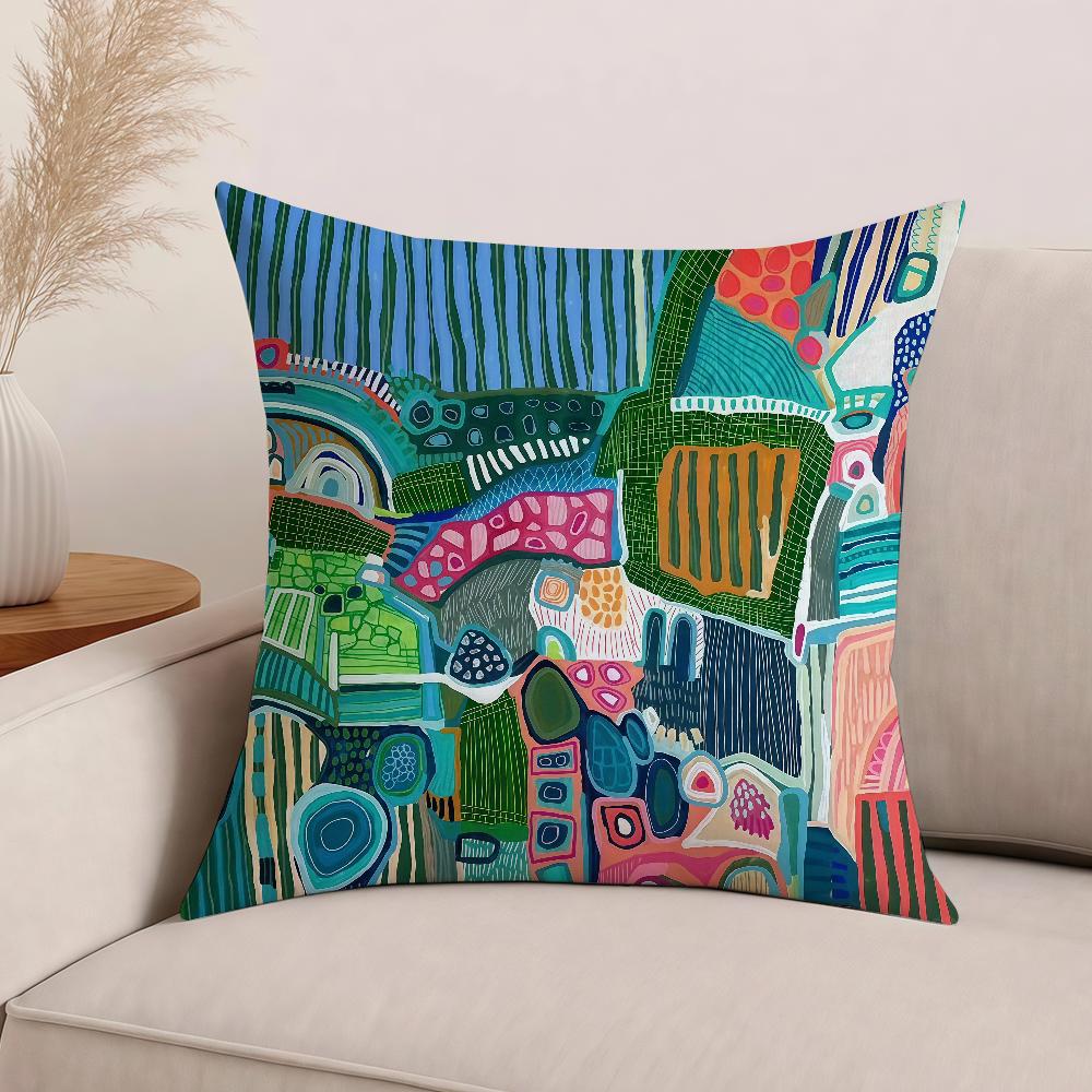 Art JonathanGemmell Pillow Case Office Cushions Suitable For Sofa Car Bedroom Decorative Cushion Cover