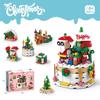 Lele Brothers Christmas Train Building Block Set - Children's Educational Toy and Birthday Gift