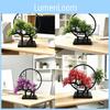 Artificial Bonsai Tree With Plastic Pot For Home Decor And Photography Props