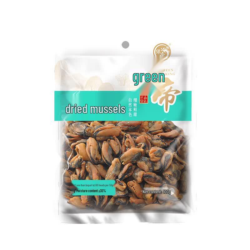 Green King Dried Mussels 3-Pack