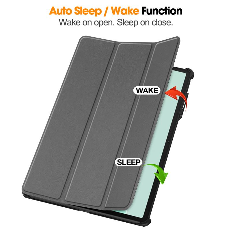 For Huawei MatePad 11.5 S 11.5S TGR-W10 DMG-W00 2024 Case Cover Auto Wake Sleep Case Tri-Folding Stand Cover Coque
