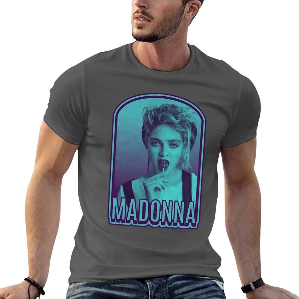 Madonna Tshirt Stylish Print Short Sleeve Tee