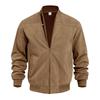 Giacca Punk in Pelle con Maniche e Zip da Uomo per Uso Casual Autunnale