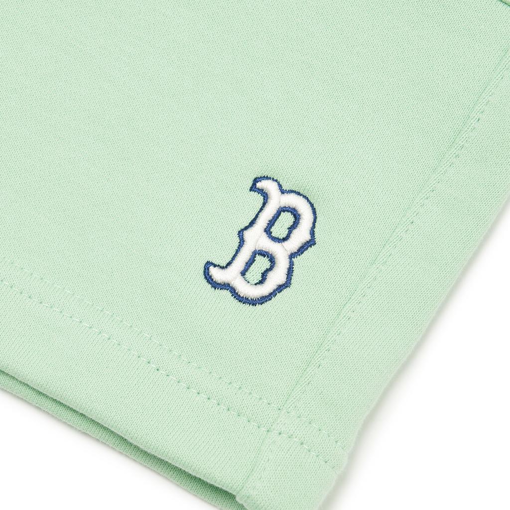 New MLB Base Logo Casual Shorts Unisex Sage Green 3ASPB0123-43KAL