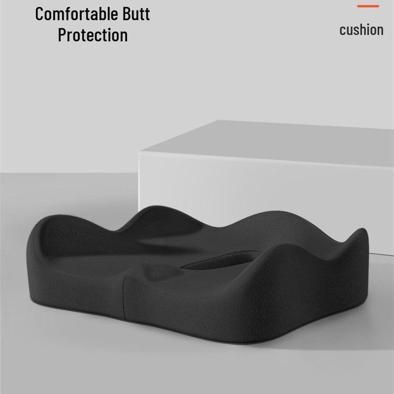 

Подушка на стілець з піни з ефектом пам яті для декомпресії куприка - Багатофункціональна, Потовщена для офісного комфорту 34x40x8 cm