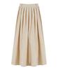 Eilubeu Cotton Pleated Skirt Aarcsk102C