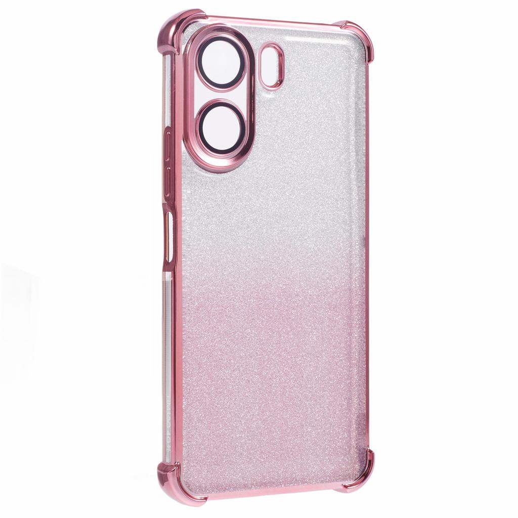 For Xiaomi Redmi 13C 4G/Poco C65 4G Case Glitter TPU Phone Cover Reinforced Corners