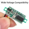 10/1pcs DC LED Digital Display Panel Voltage Meter Red Green Blue Auto Car Mobile Power Voltage Tester Detector Instrument
