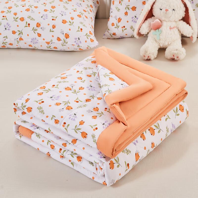 Jieliya Fantasy Floral Trail Washed Cotton Summer Quilt