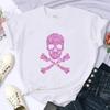 Creativity for Women's Luxury Brand High-Quality Summer Print T-shirt Casual Y2k Personality Sleeve O-neck Women Clothing