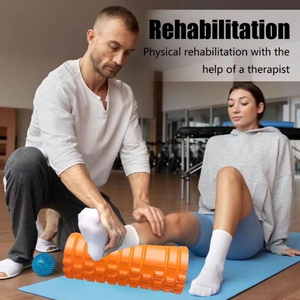 Trigger Point Yoga Foam Roller EVA Foam Fitness Yoga Column Durable Fitness Back Roll  Exercise