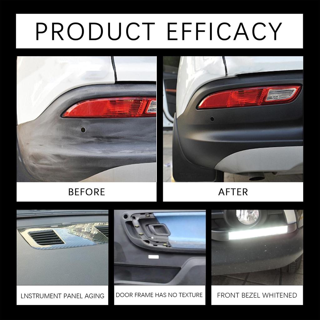 Homonth Multi-Purpose Plastic Coating Spray Automotive Interior Dust & Stain Control Brightening Care