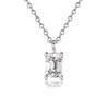 S925 Sterling Silver Moissanite Cross Pendant Clavicle Necklace for Women Luxury Sparkling Fine Jewelry Gift
