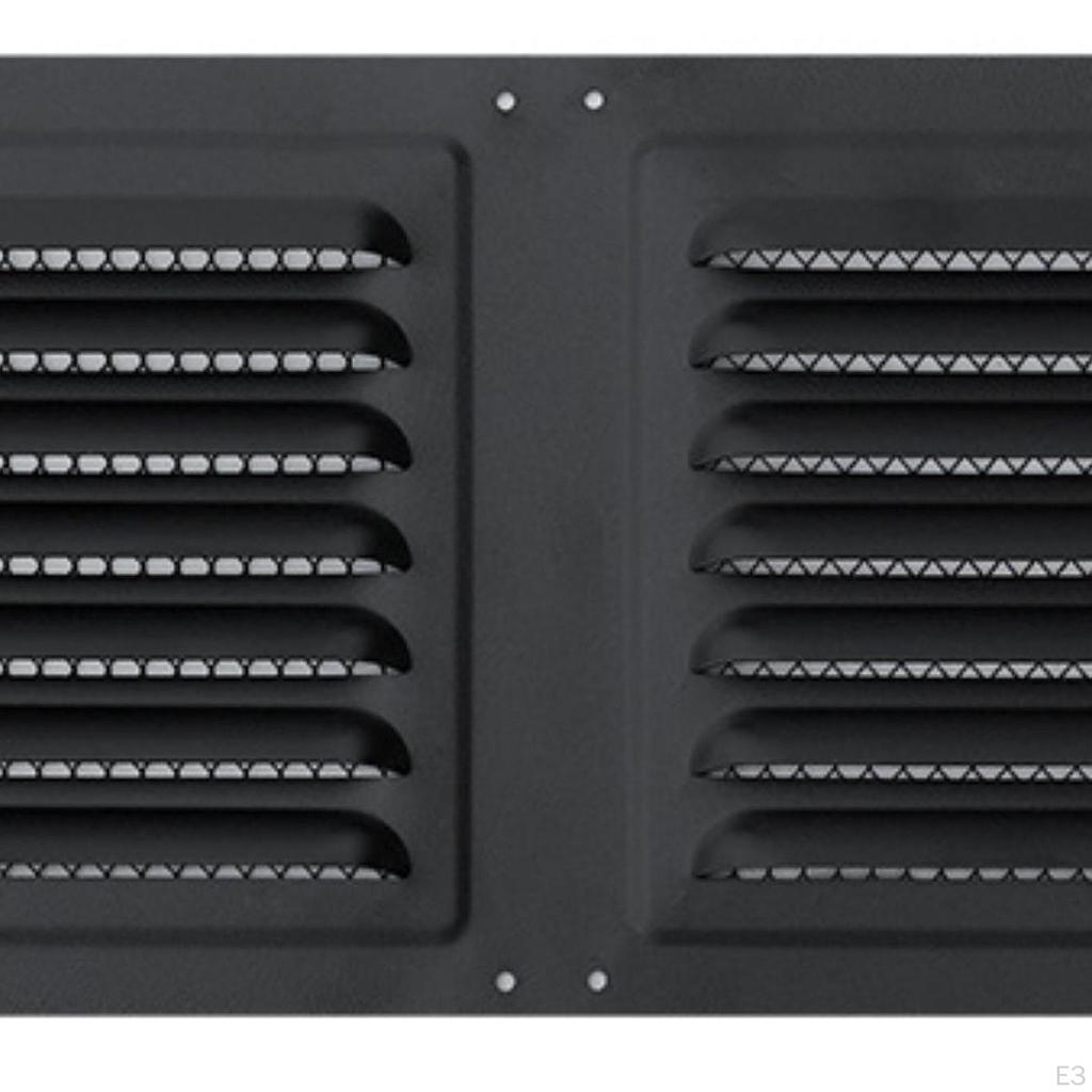Ocelový kryt mřížky ventilace pro domácnost, koupelnu, boční stěnu