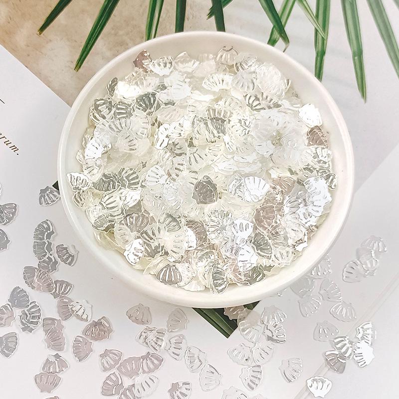 Irregular High-Flash Silver Crystal Sequin Jewelry DIY Accessories