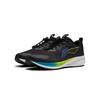 Li Ning Kids Running Comfortable Durable Casual Simple Running Shoes Kids Running Shoes Black Thunder-Gray YKFT078-7