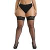 Women Lace Plus Size Stockings Plus Size Extra Long Thigh High Socks Lace Trim Anti Slip for Women Elastic Cuff