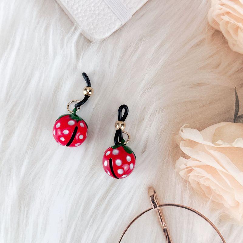 

Кольцо-клипса для губы без прокола, колокольчик, кольцо для любви, кольцо для груди, забавное, не требует прокола, удлиненное кольцо, серьги-пусеты для головы, украшения Red Strawberry