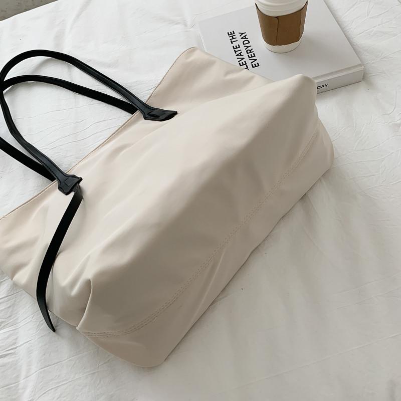Large capacity women's bag 2020 autumn and winter new trendy fashion shoulder tote bag versatile simple casual handbag