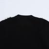 Women's Spring 2025 Beaded Round Neck Pullover Sweater
