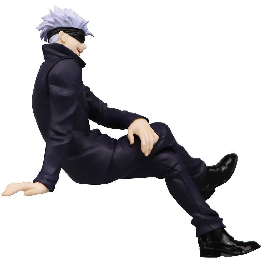 11cm New Gojo Satoru Anime Jujutsu Kaisen Action Figure Itadori Yuji Seated Noodle Stopper Model Toys Japanese Dolls Hobbies