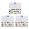 150Pcs Cover Up Buttons Diverse Elegant Styles Durable Plastic Fadeless Women Shirt Brooch Buttons for Dress Sweater
