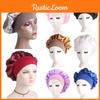 Luxurious Satin Night Sleep Cap For Women With Soft Silk Feel And Stylish Design