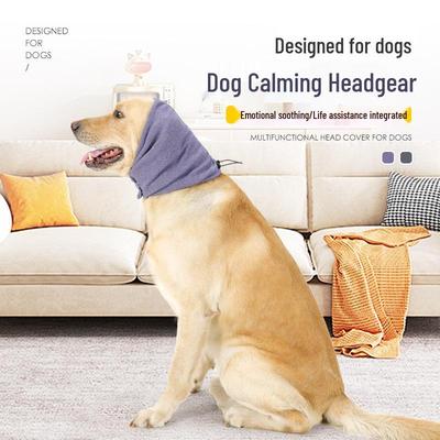 Verstellbare Hund-Beruhigungs-Ohrenschützer - Anti-Donner Winter-Wärme-Stirnband