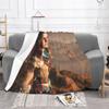 Horizon Zero Dawn Aloy Game Blanket Cover Fleece Beautiful Girl Soft Throw Blankets for Airplane Travel Bedspread