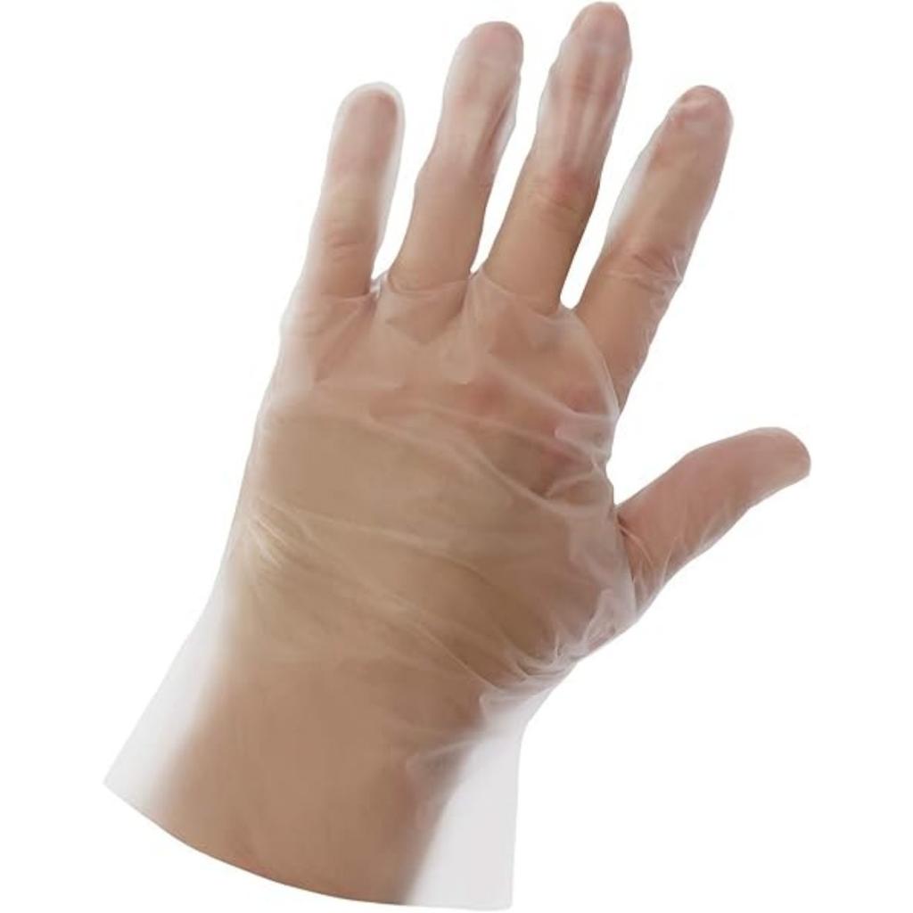 100 PCS Disposable Gloves TPE Gloves Food Service
