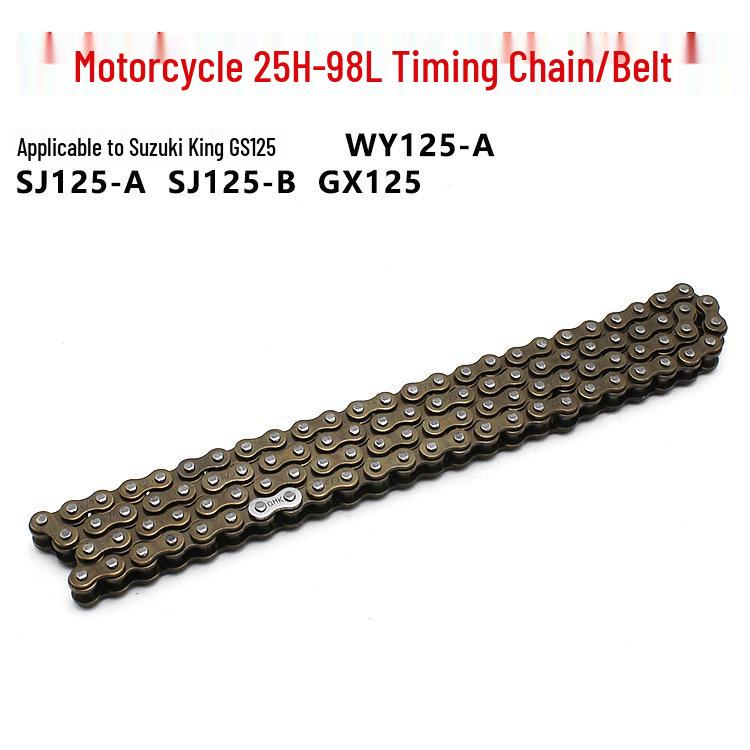 

GS125 WY125-A 98-Link Timing Chain for Suzuki Wuyang Wang Motorcycle