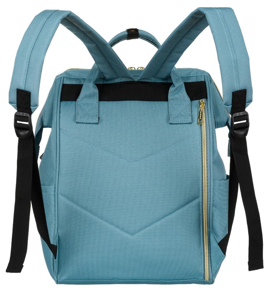 PTN ALFA-6003 Blue Fabric Backpack