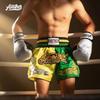 Boxing & Muay Thai Fight Shorts: Spliced Design for Men & Women
