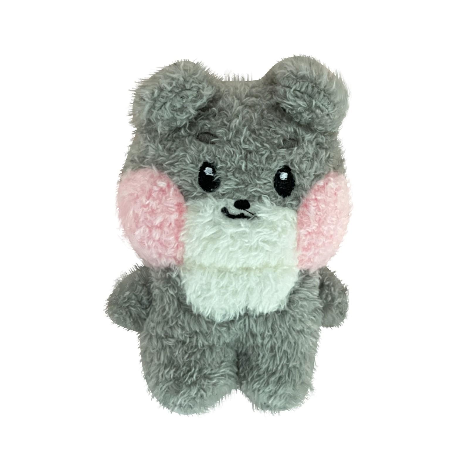 

Брелок для ключей с плюшевой игрушкой Idol Group, креативные декоративные украшения One Size