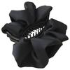 Elegant Satin Pleated Hair Clip: Enhances Volume for Ponytails & Buns, Stylish New Hair Accessory for Women