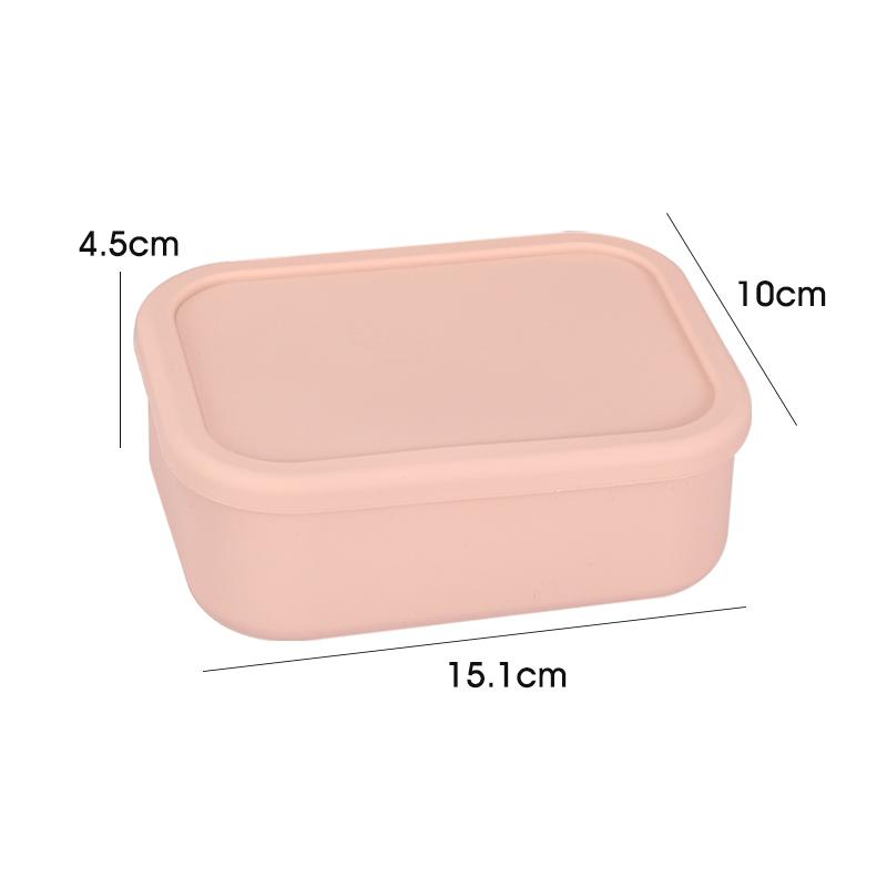 Silicone Bento Boxes Lunch Container,  Leak-Proof Lunch Container, BPA-Free, Dishwasher Safe
