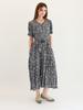 MONTEETH Dream Dress Floral Navy