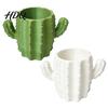 Creative Stationery Holder 3D Printed Cactus Pen Holder Cute Desk Organizer for Pencils Desktop Office Makeup Brushes Multifunctional Storage